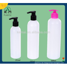 neue Produkte Kunststoff Bernstein Haustier Flasche Lotion Pumpe Flasche